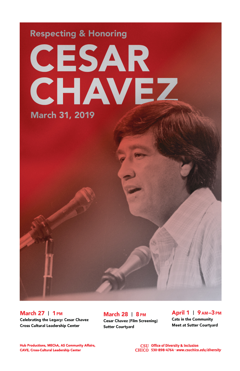 Cesar Chavez 2019 poster events