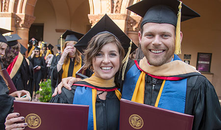 Master's Graduates at Chico State