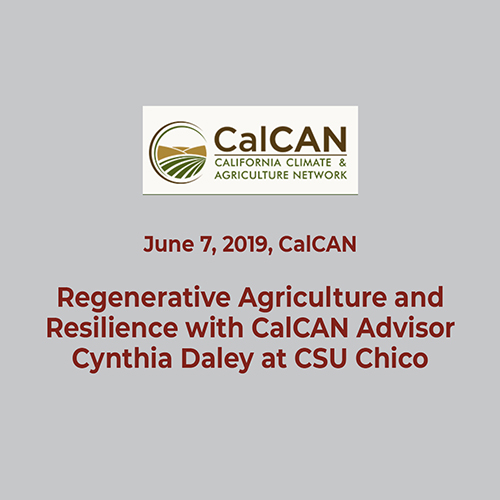 June 7, 2019, CalCAN