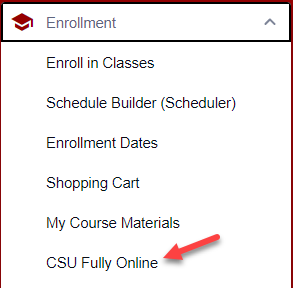 CSU fully online 