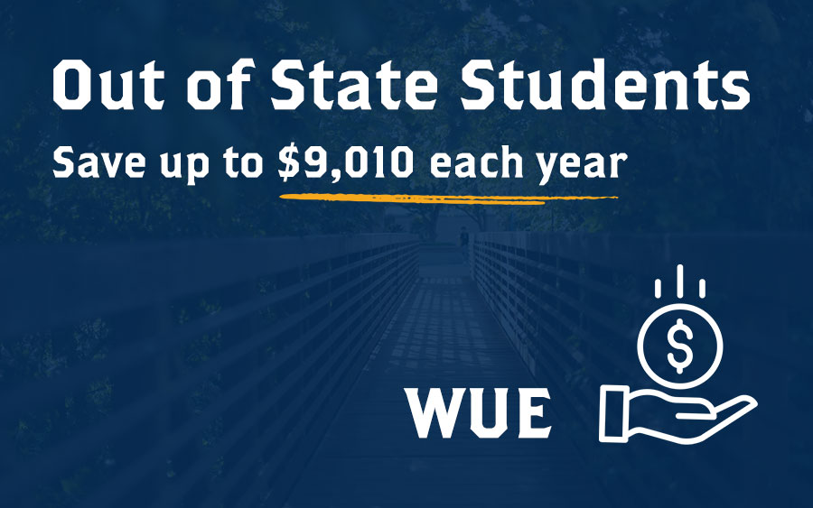Students can save up to $9,010 each year in the WUE program