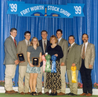 1999 Livestock Judging Team