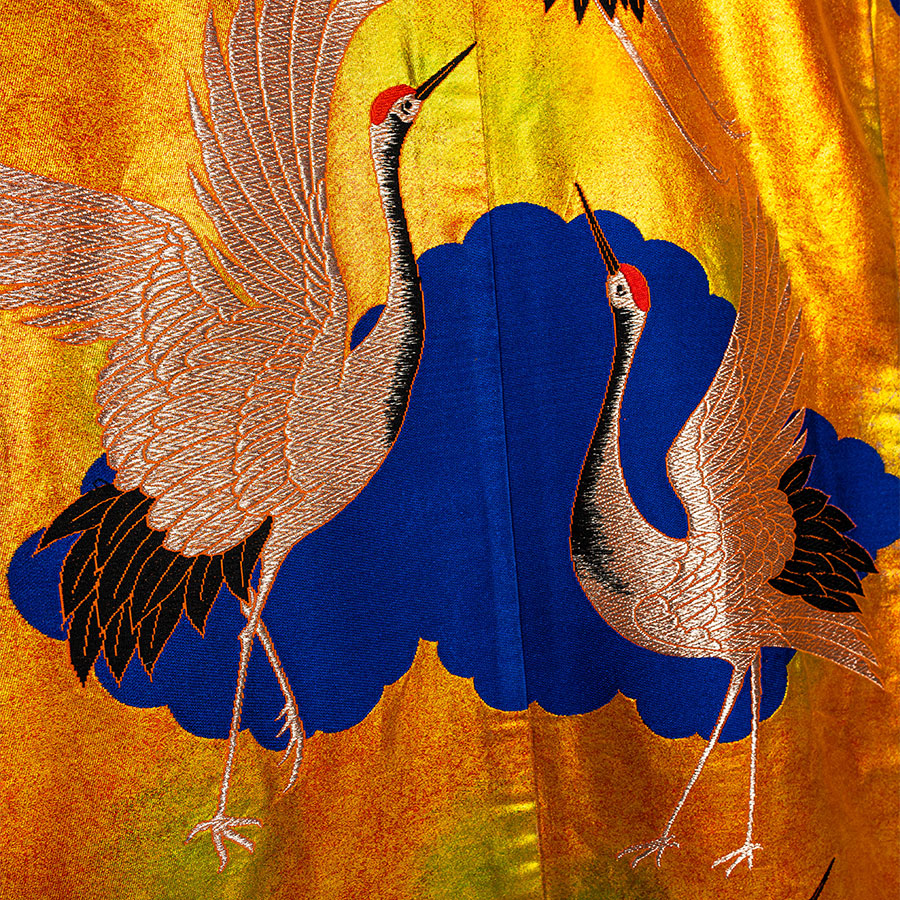 Details of a kimono 