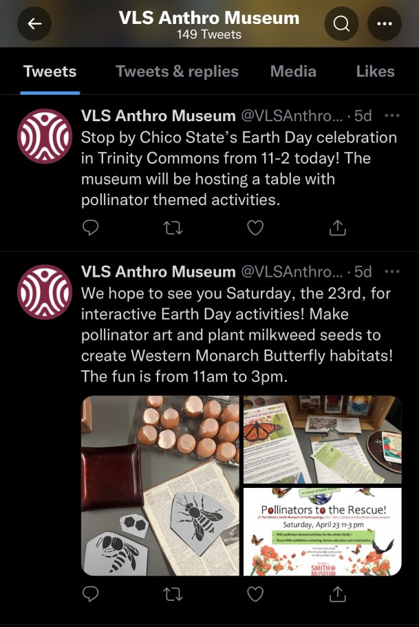 Using social media we hope to keep people updated on fun activities and events that the museum is hosting or participating in.