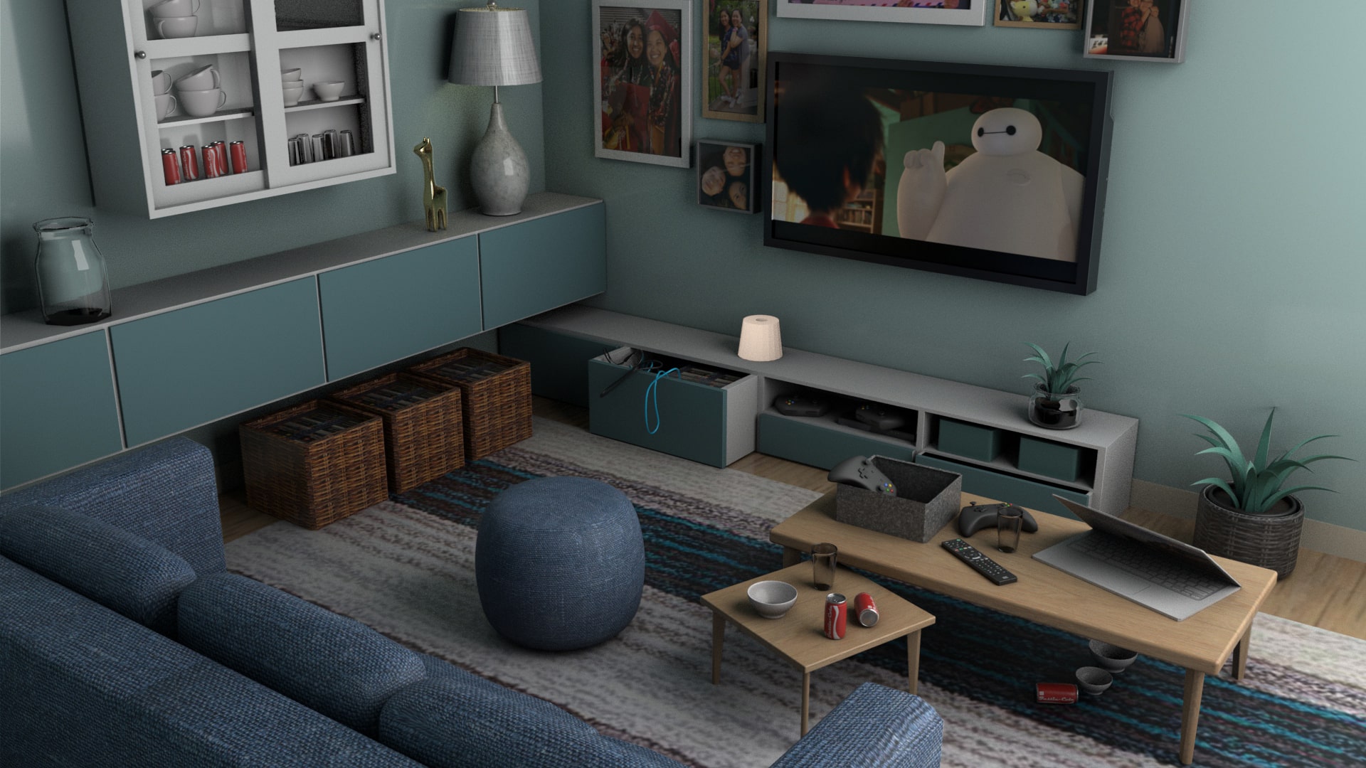 Living Room by Olivia Yee