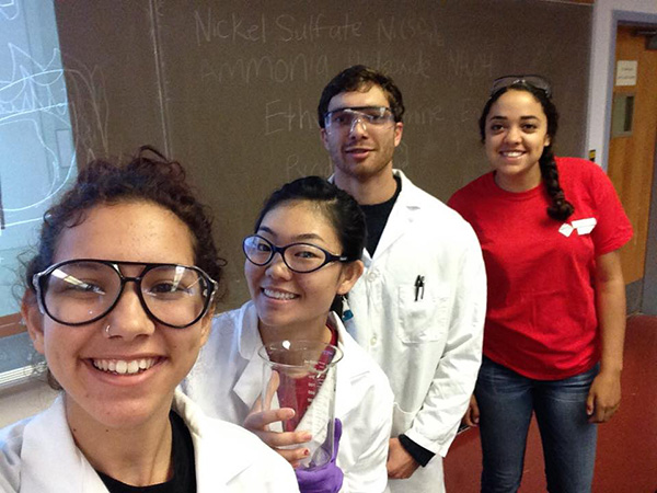 Inorganic group ready for high school Chem day