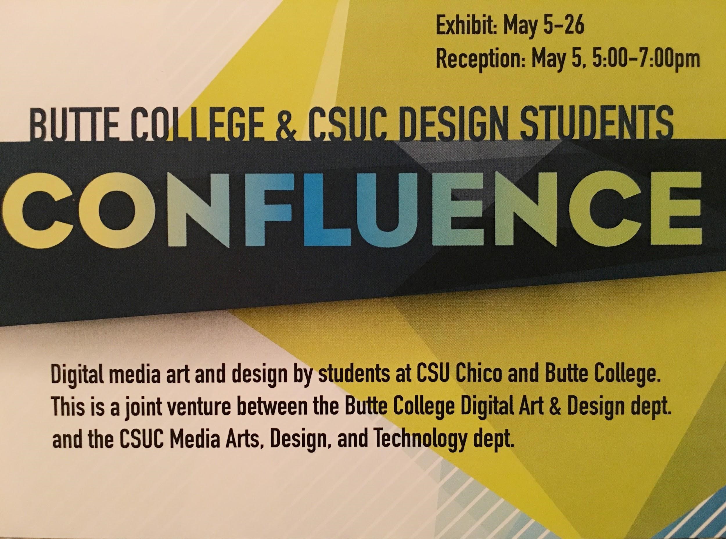 Flyer from Confluence Exhibit