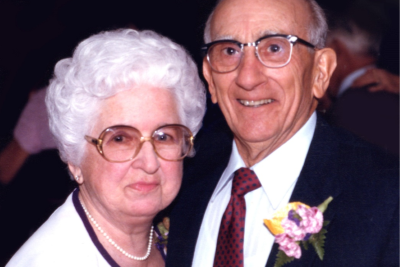 Fred and June Lucchesi, courtesy of the Lucchesi family.