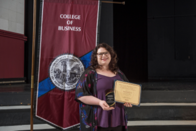 Elizabeth Konecny received the Outstanding BIS Academic Achievement Award.