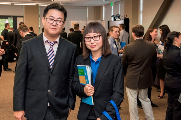 Students at Meet the Firms Accounting Career Fair