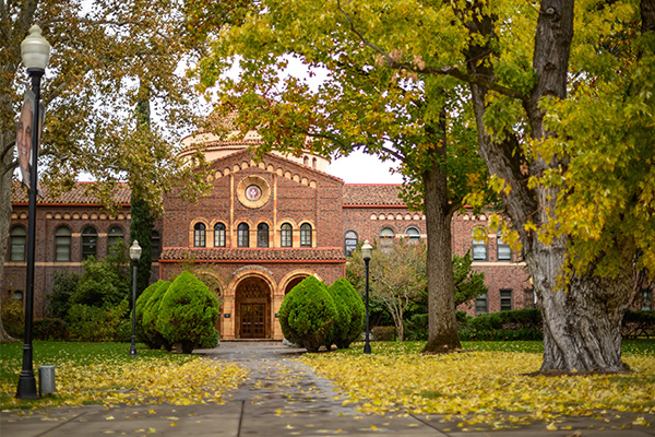 Kendall Hall in Fall