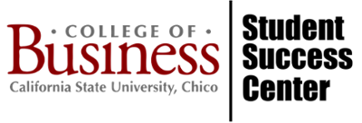 Business Student Success Center logo.