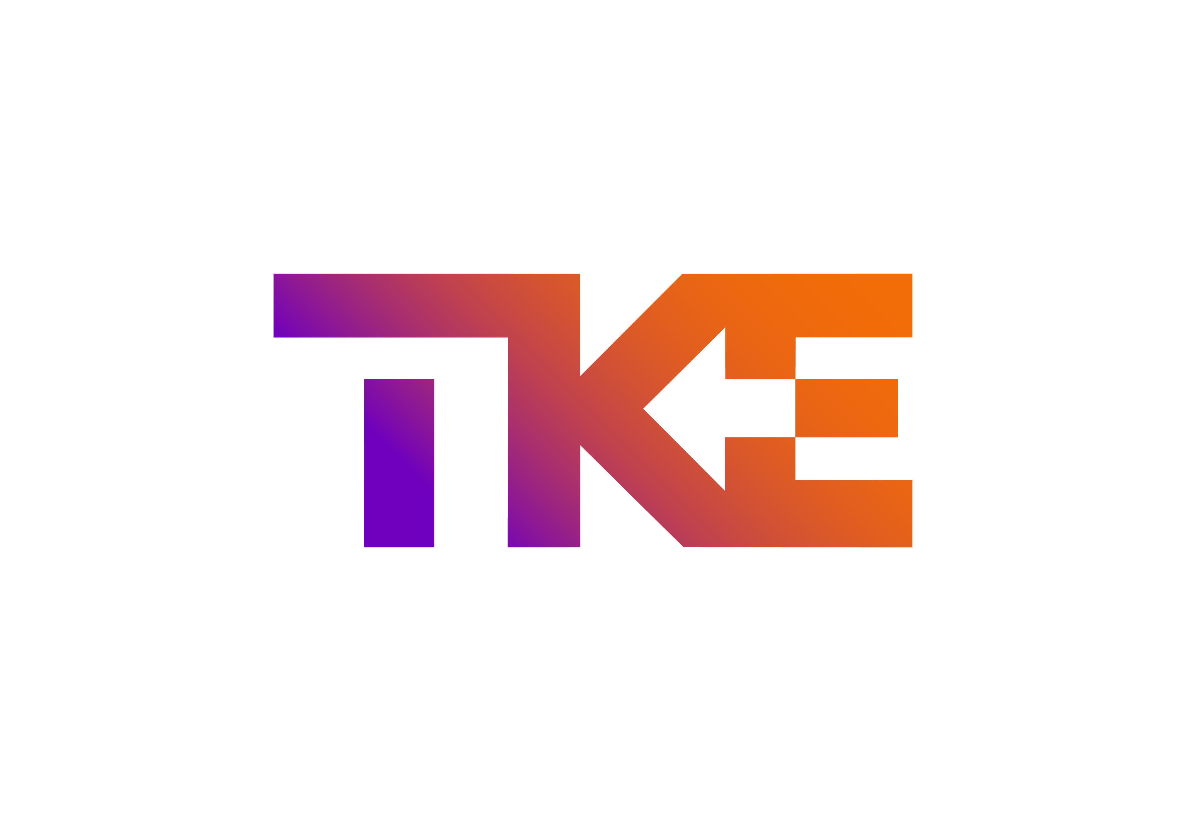 TKE logo hyperlinked to website.