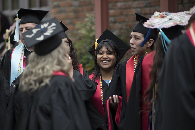 Graduate students are celebrated during the Latinx Graduation Celebration