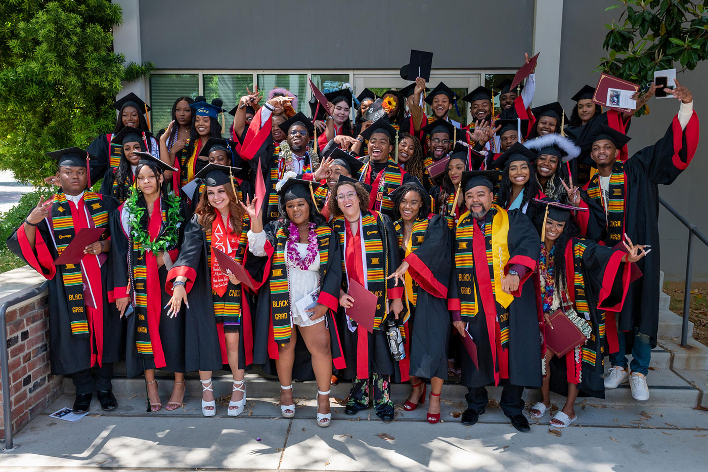 Black graduating students were honored during their Black Graduation Celebration
