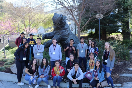 ETS students touring UC, Berkeley