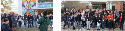 ETS scholars touring Sacramento State and University of the Pacific