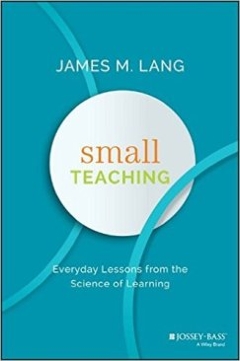 A book called "Small Teaching."