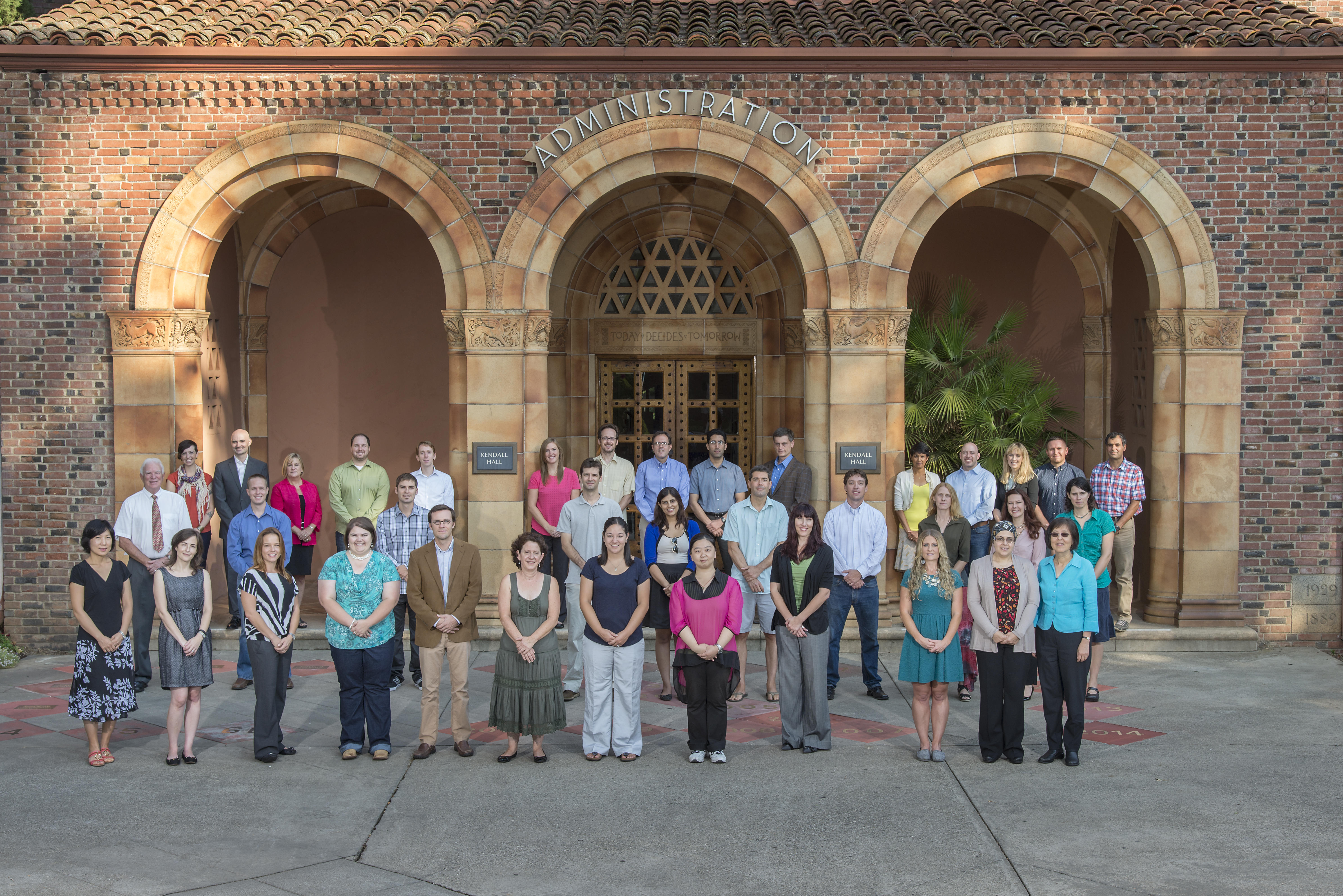 2014-2015 New Faculty Cohort Photo