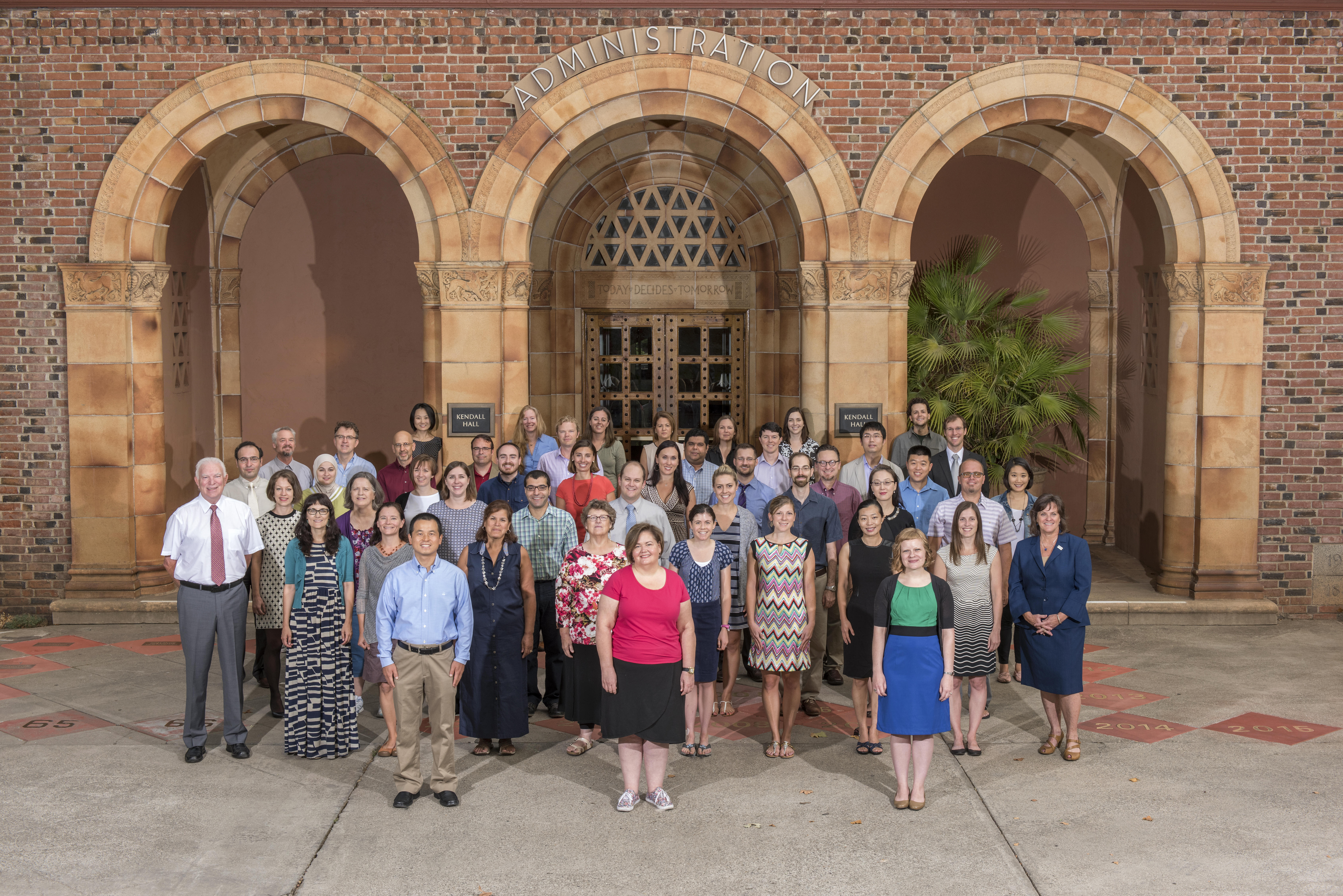 2015-2016 New Faculty Cohort Photo