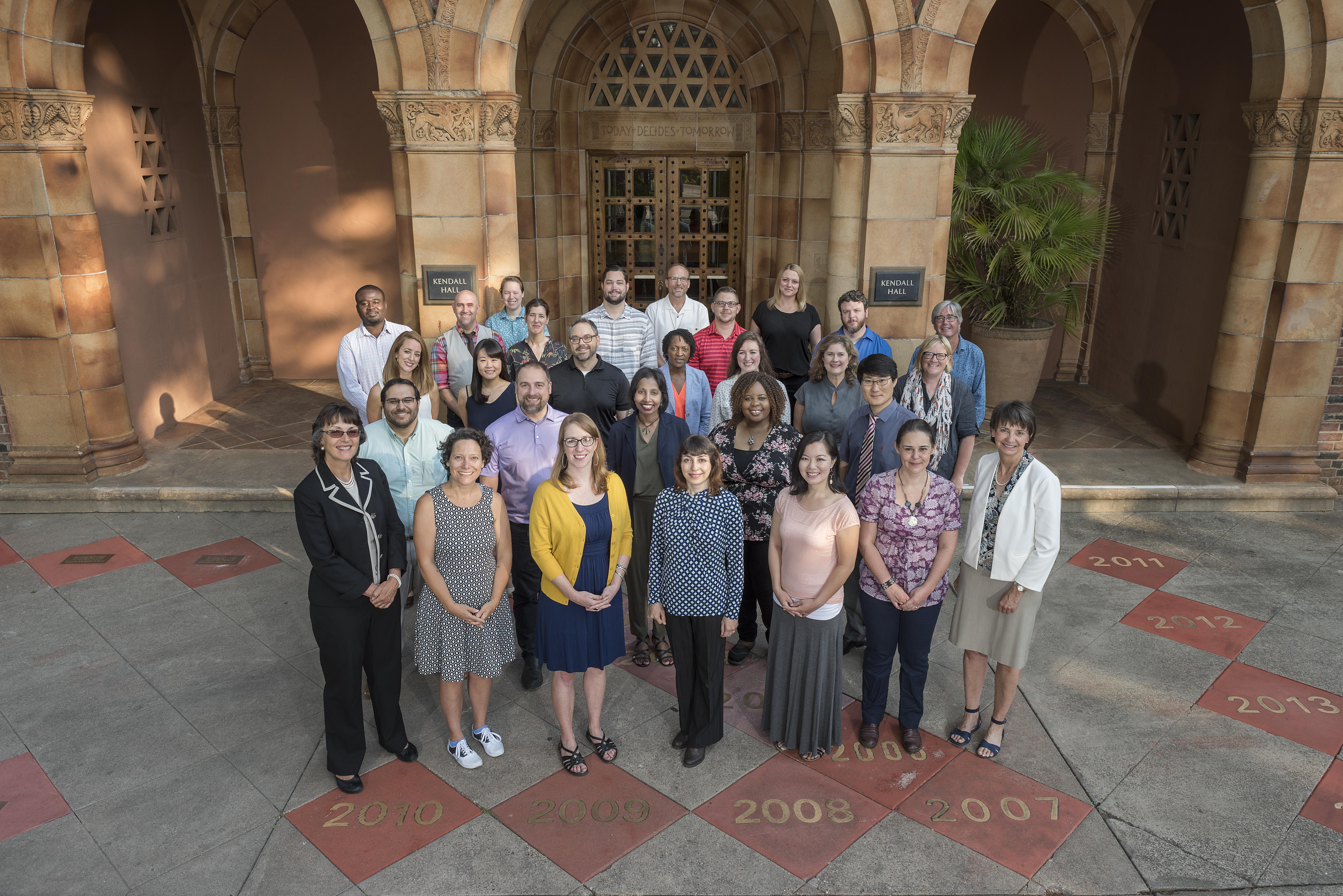 2017-2018 New Faculty Cohort Photo