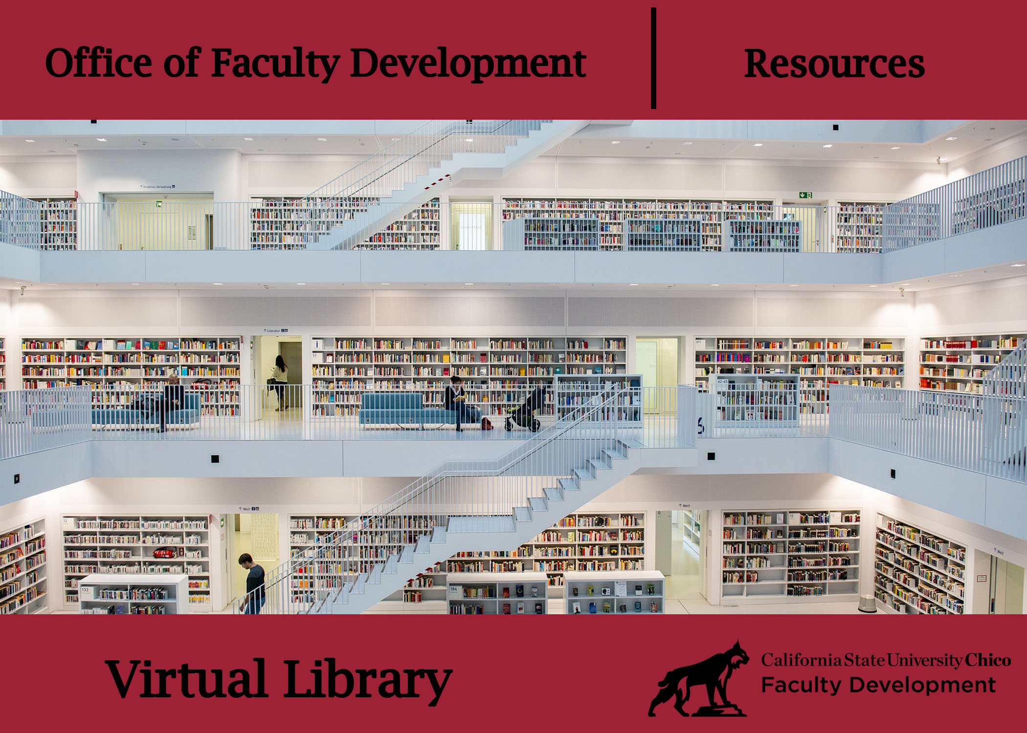 Virtual Library Postcard