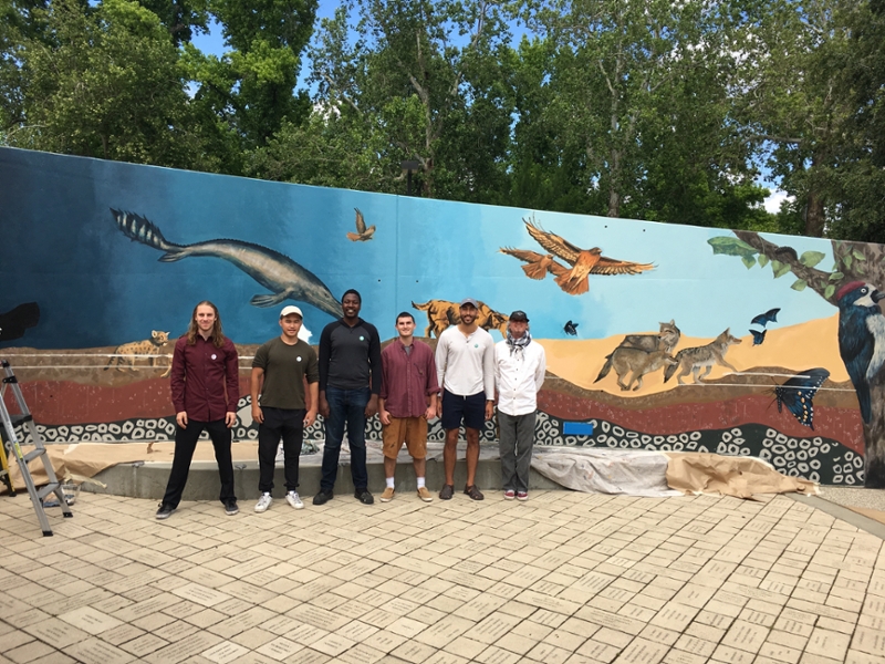 artists and mural