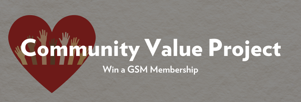 Community Value Project membership raffle banner