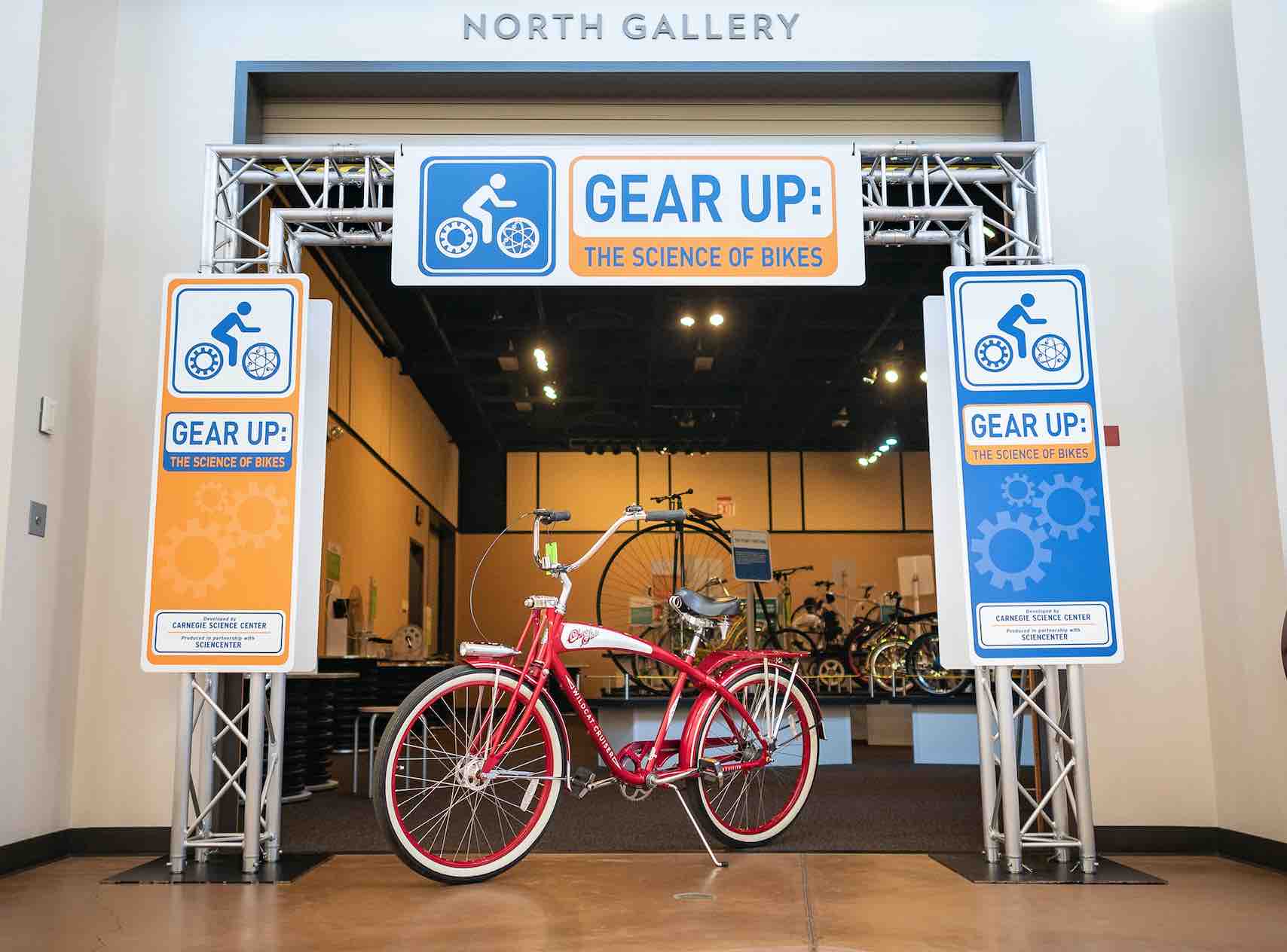 gear up entrance in North Gallery