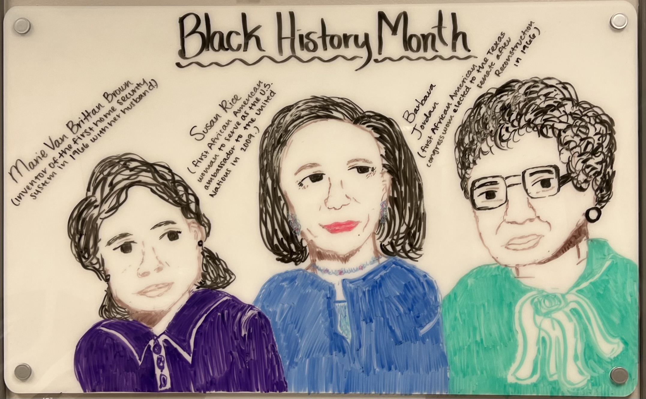 black history month drawing