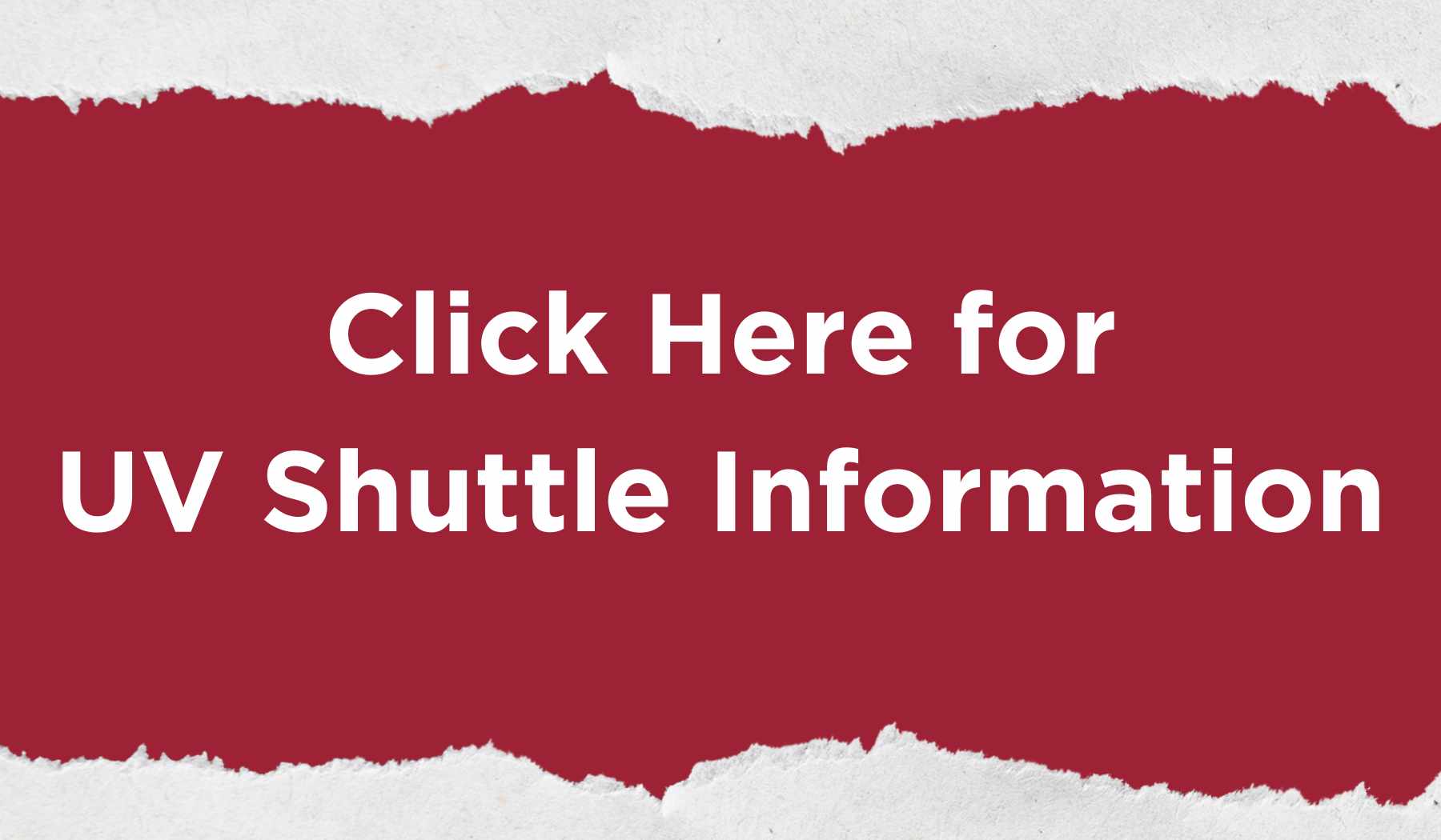 UV shuttle info button