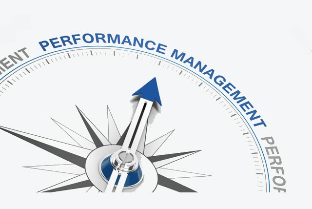 dial pointed to works Performance Management