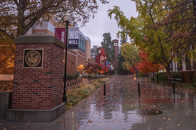 Fall picture of campus