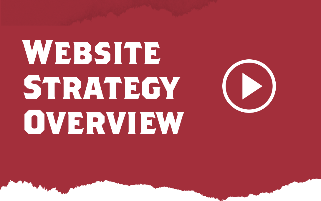Website Strategy Overview video