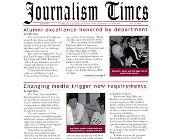 Journalism Times, fall 2008