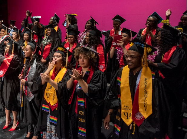 On May 18th, a few of our graduating Multicultural and Gender Studies faculty and graduating seniors participated in the Black graduation celebration. 