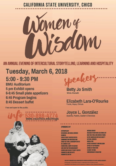 Women of Wisdom II 2018 for more information contact 530-898-4774
