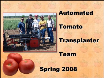 Tomato Transplanter