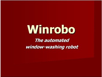 Window Washing Robot