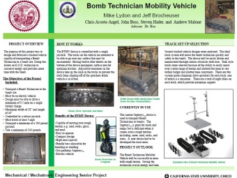 Bomb Technician Mobility Vehicle