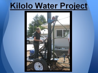 Kilolo Water Project