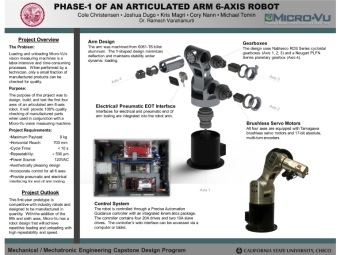 Six Axis Robot - Phase I