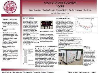 Cold Storage Solution