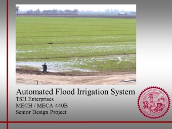 Automated Flood Irrigation System