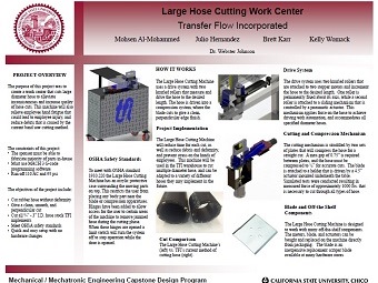 Large Hose Cutting Work Center