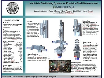 Multi-Axis Positioning System for Precision Shaft Measurement