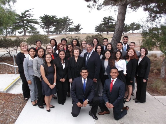 24 CSU students in the Panetta Congressional Intern program.