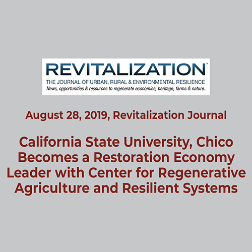 August 28, 2019, Revitalization Journal