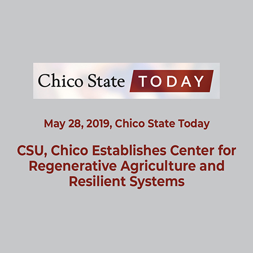 May 28, 2019, Chico State Today