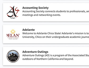Student Clubs & Organizations List